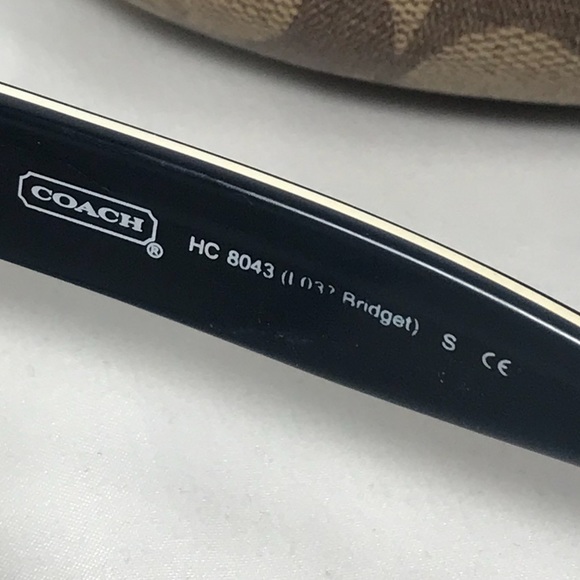 🔥SOLD🔥 Coach Sunglasses with Metal Emblem - Picture 6 of 8
